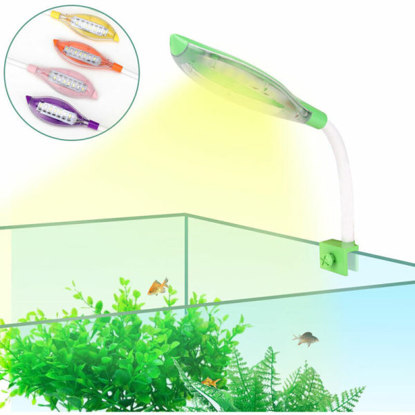 Total LED Fish Tank Aquarium Clip Light USB Aquarium Lighting Hig