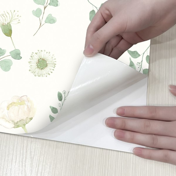 1 paquet de papier peint de style nordique PVC épaissi modern si