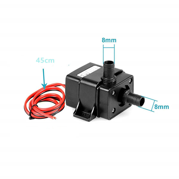 12V Akvariepumpe, Nedsænkelig 12V DC Vandpumpe til Haveakvarie