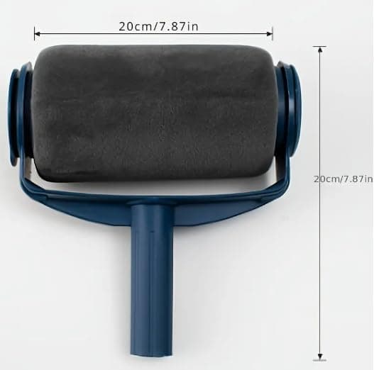 Magisk målarroller, stor sömlös roller, väggmålningsartefaktrollerborste, 20*20*8.5cm