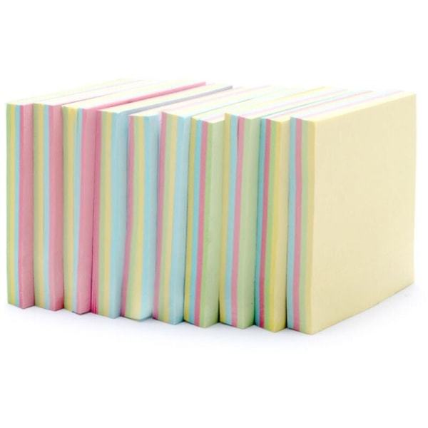Super Sticky Notes Pack med 5 block - Självhäftande lappar 76 x 76 m