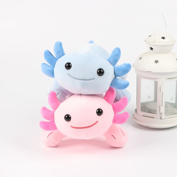 25cm myk salamander plysjdyr