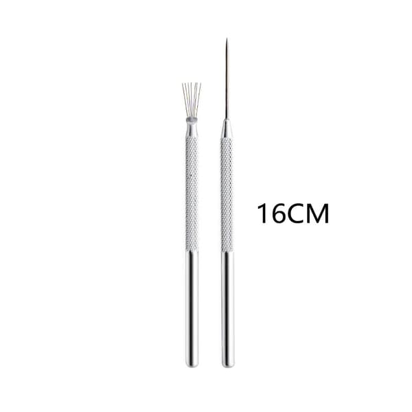 7-Pin Spring Wire Texture Pro Needle Keramisk Lera Verktyg Skulptur