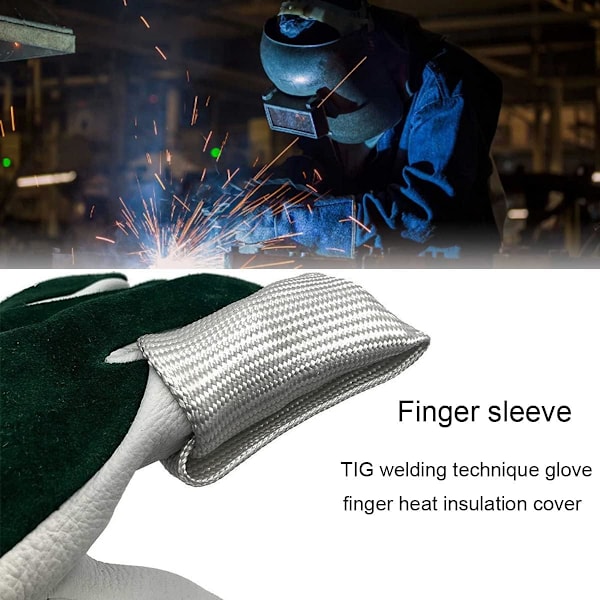 2 st Svetsfingeröverdrag Skydd för svetsare
