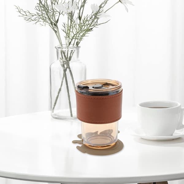 2 stk Silikonisolasjonspute Silikon Rund Matte Silikon Plassmatter Pot Holder Matte for Tripod