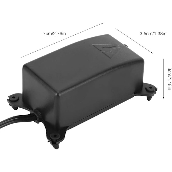 2W Akvarium Luftpump, Akvarium Syrepump, EU-kontakt