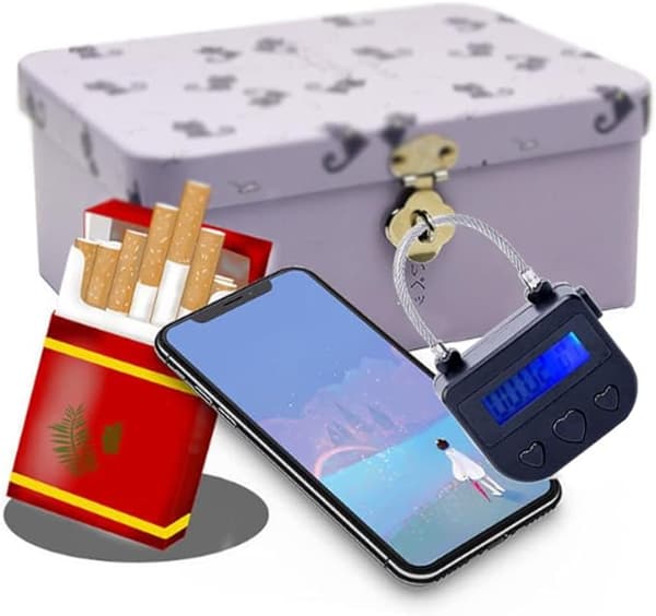 Lås Smart Time Lock, LCD-skjerm Time Lock, Multi-Function Travel Electroni