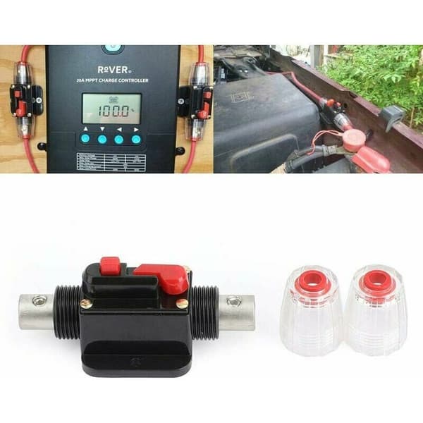 60A automatisk afbryder til bilbeskyttelse 12V - 24V DC med manuel