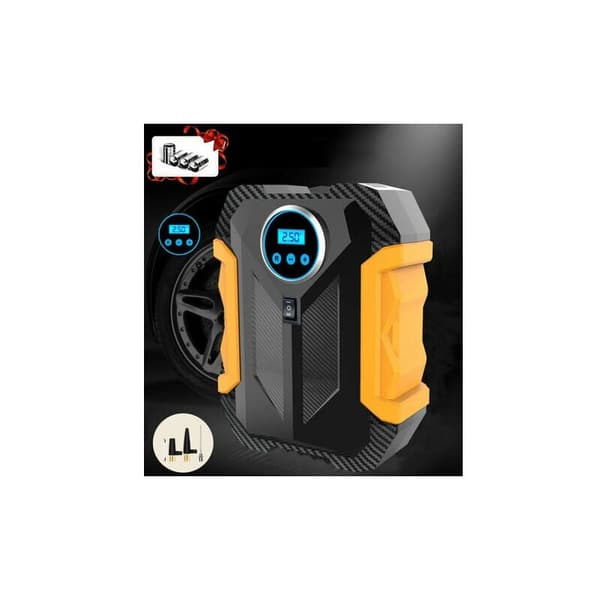Bilpumpe, 12v luftkompressor med digitalt display opptil 150PS
