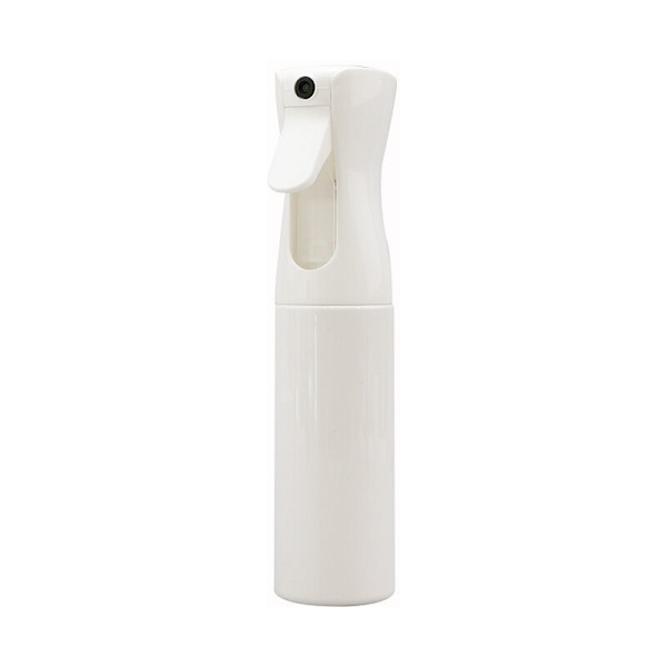 Fin dimsprayflaska Kontinuerlig vattensprayflaska Frisörspray 300ml/10 Oz för frisör, hudvård, bevattning av växter etc Vit (stor)，