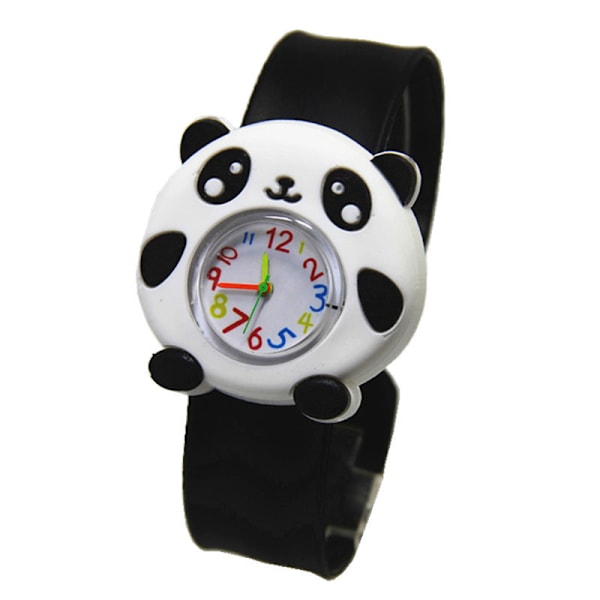 1 st tecknad panda flickor pojkar klocka armbandsklocka barn barn mode