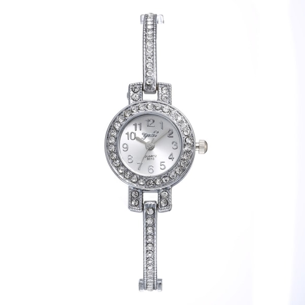 Explosiv mode damarmband klocka full diamant tunn rem