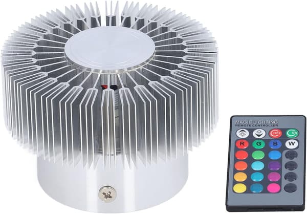 360 Luminous LED Taklampa 24 Tangenter Kontroll LED Lamppärlor Sol