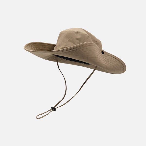 Herre Spand Spand med Snørelukning Solbeskyttelse Floppy Visor Spand Hat