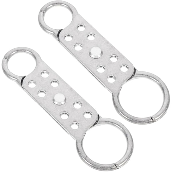 2 kappaletta riippulukko 8 reikää kipinöimätön alumiininen haspi kaksipäinen riippulukko 8 reikää
