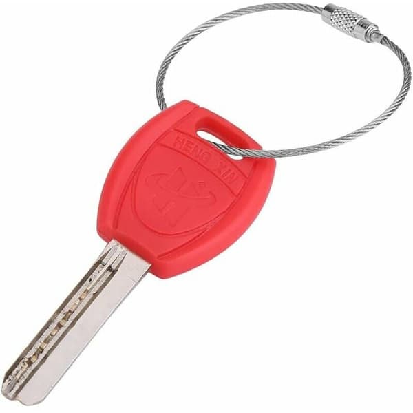 Tråd Nøkkelringer, Nøkkelring Ring Rustfritt Stål Kabler, Ring Loop