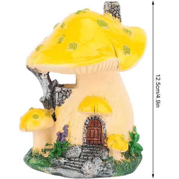 Fehushage i eventyrhagen, miniatyr sopphagefigur i harpiks, plenpynt