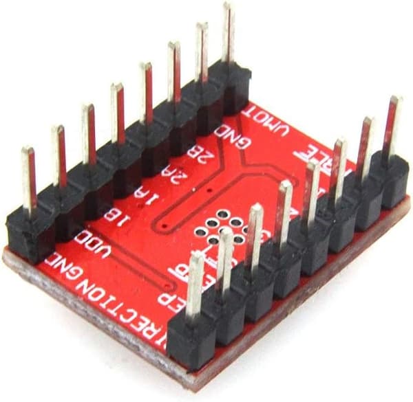 A4988 StepStick Kompatibel Stepper Motor Plunger Modul med Varme