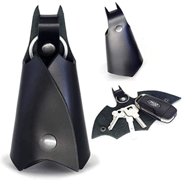 Miesten avaimenperä, 2 Batmanin keinonahkainen avaimenperä, unisex-avaimenperälaukku