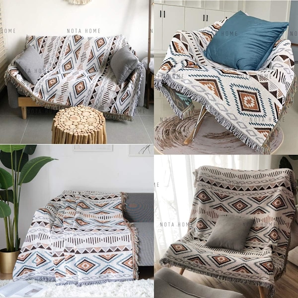 Lounaan heittopeitto Aztec Lounaan heittopeitto Peitto sohvalle C