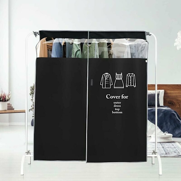 Garderobe Tøjbetræk Lang 110X120 Cm Støvfri Åndbar Clot
