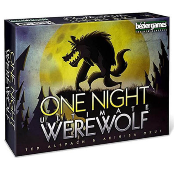 Brætspil One Night Werewolf Black