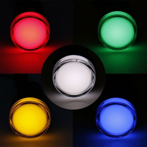 3-pakning AD16-22D/S 12 V DC 20 mA Rød/Grønn/Gul LED-blinklys