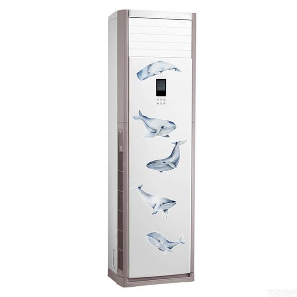 En uppsättning Whale Wall Stickers Väggdekaler Väggdekor för sovrum
