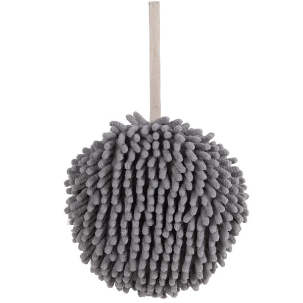 2 st Chenille Handduk Boll Snabbtorkande Handboll Absorberande Mjuk
