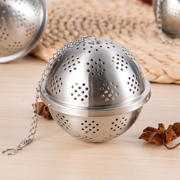 Extra stor kryddboll för matlagning, kryddboll, kryddinfuser