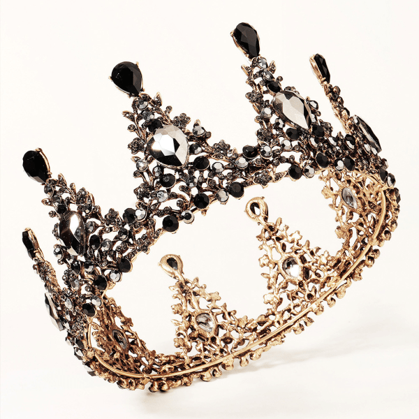 Barockkronor för kvinnor Drottningkrona Gotisk tiara