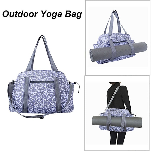 Utomhus Fitness Yoga Väska Yoga Kropp Förvaringsväska Messenger Väska Shou