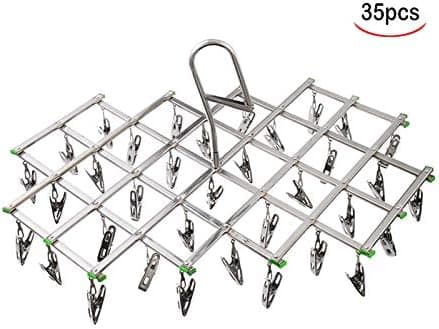 Sock Rack, Stålhängande Klädställ för Strumpor/Underkläder/Handdukar