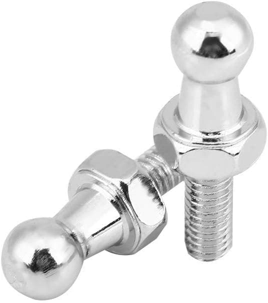 2 stk. Bilbehov Rustfritt Stål Ball Stud Bolt M6 Kit Stips