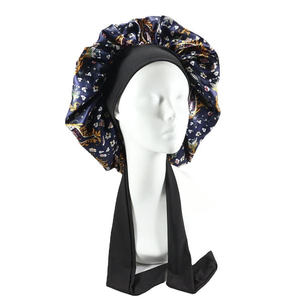 2 stk elastisk bånd trykt sateng nattlue Bowknot rund h