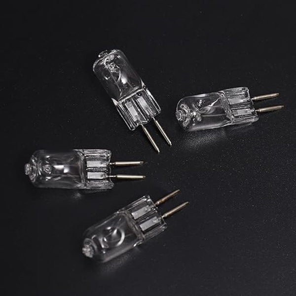 4 stk 220V 35W G5, 3-pin dobbel halogen, varm hvit