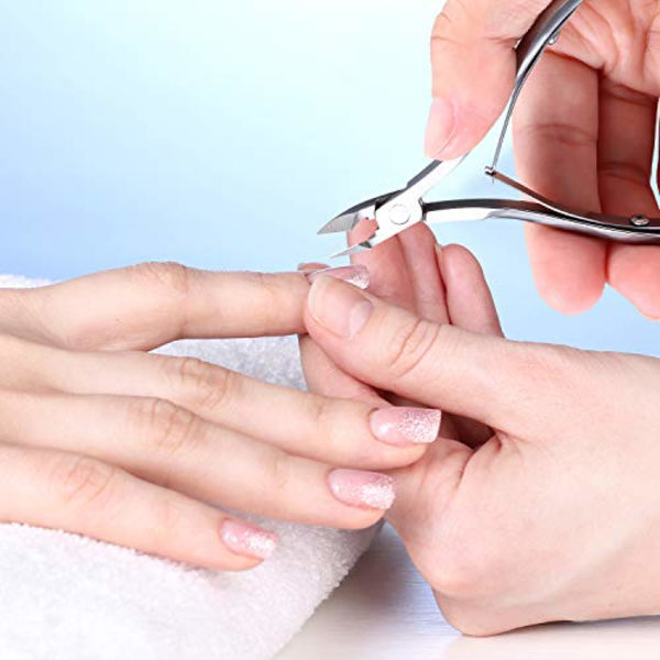 8 stücke Nagelhaut-Knipser aus rostfreiem Stahl, Nagelhaut-Trimmer mit spitzer Klinge