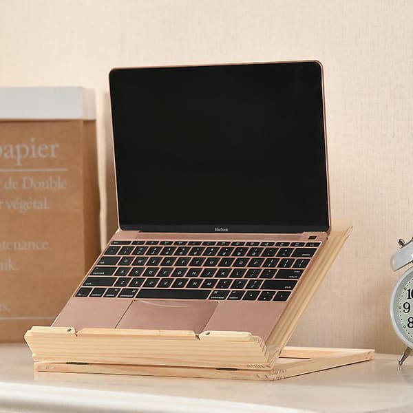 Lässtöd med träram Bokläsning Bokstöd Surfplatta PC