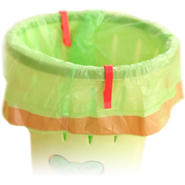 20 st Clip Trash Can Closure Plastklämma Klämmhållare för K