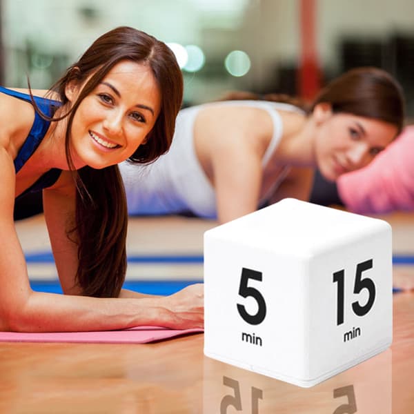 2-pack kubformade gravitationskänsliga timers