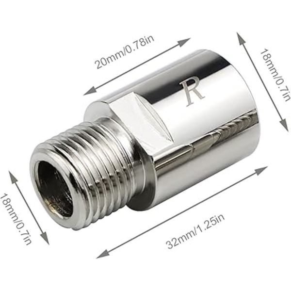 1 Pari Kromimolybdeeniteräksestä Valmistettua Poljinjatketta 20MM 9/16 Kilpa-ajoon