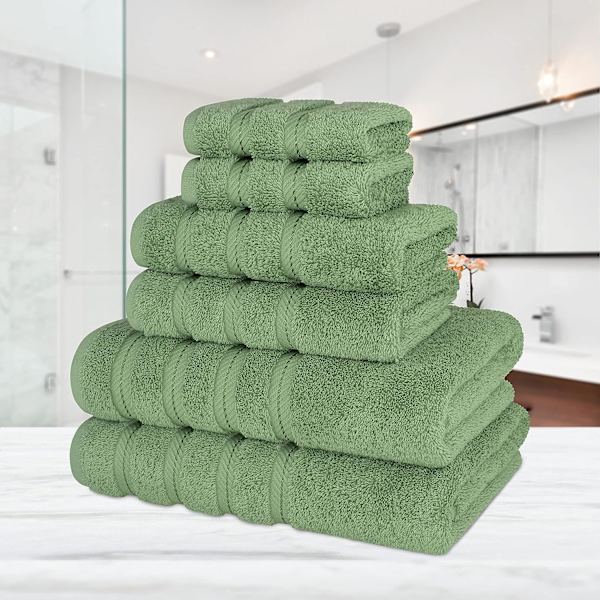 Linge doux, 6-delt håndklædesæt, 2 badehåndklæder
