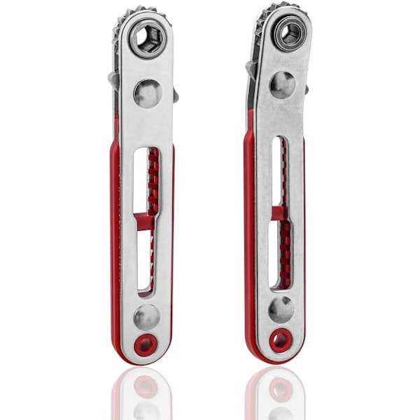 Pieces Mini Rattakkolu, 1/4\" Magneettinen Ruuvimeisseli Rattakkolu Offset Ruuvimeisseli Käännettävä Litteä Pää & Kyynärpää Momentti Rattakkolu Ruuvimeisseli Rep