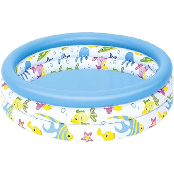 Oppustelig pool diameter 102 cm, højde 25 cm