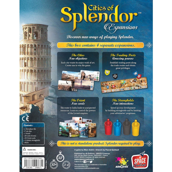 Brädspel Expansion - Strategispel för barn och vuxna, rolig familjespelkväll