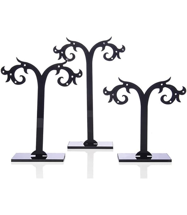 3 stk Akryl Ørepynt Holder Ørepynt Henger Ørepynt Display
