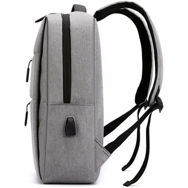 Miesten Business High Capacity Computer Bag Backpack Gray