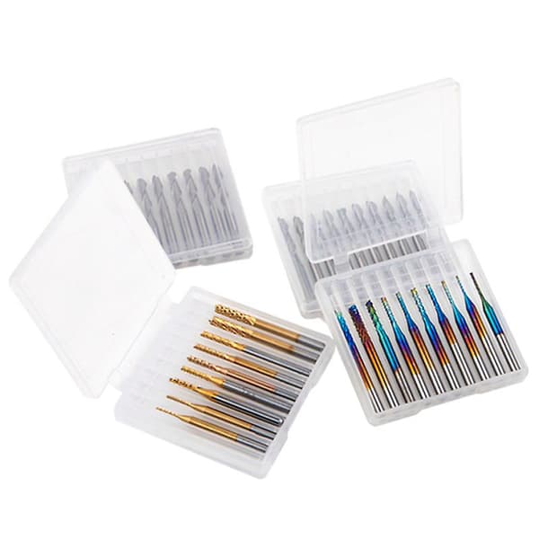 End Mills Cnc Router Bits, 1/8\" Shank Cnc Cutter Milling Carving