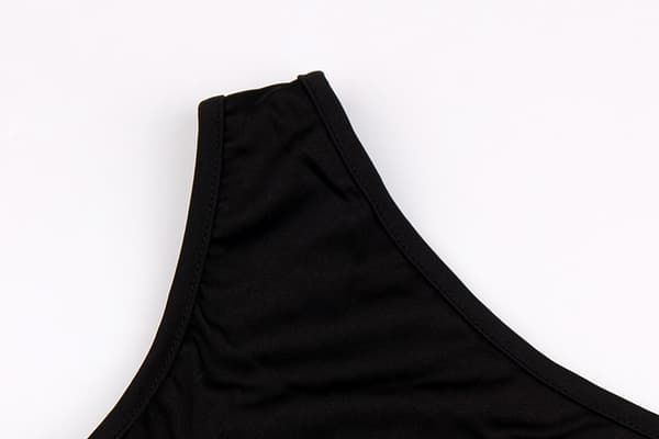 Kvinners One Shoulder Ruffled Split Mermaid Aftenkjole Cocktail
