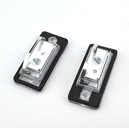 2-delt LED-nummerpladelys 18 SMD baglygte til Au-di A3